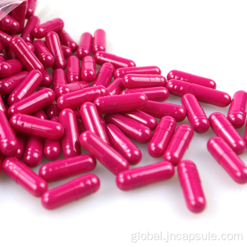 Empty Gelatin Hard Color Capsules Pharmaceutical Gelatin Empty Pill Capsule Factory